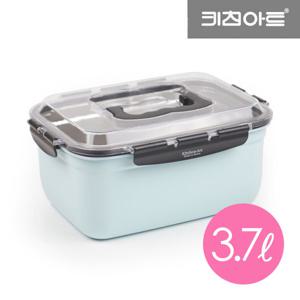 키친아트 다담채 스텐밀폐용기 핸디 3.7L