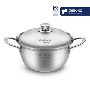 키친아트 베니 스텐 인덕션 겸용 냄비 양수 곰솥 26cm