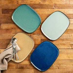 까사무띠 세나 조약돌 접시 28cm 4colors