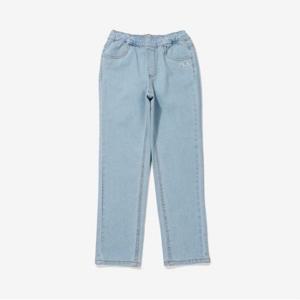 [휠라키즈] 데님 래귤러핏 팬츠 (FK2PTF1103X_LDE)