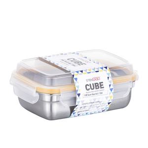 스텐락 국산 스텐밀폐용기 큐브 5호 730ml