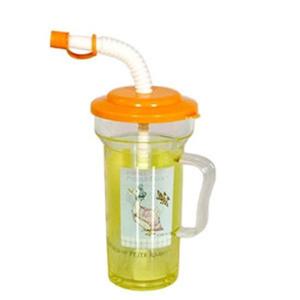 피터래빗 빨대컵 어린이 유아 빨대물병 아크릴 텀블러