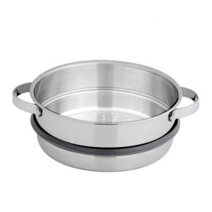 국산 스텐 찜기 찜판 손잡이 304 스텐 스티머 24cm