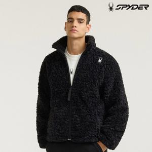 [스파이더] 공용 플리스 셜파 집업 자켓 SPHWCNFT306UBLK