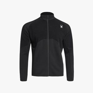 [스파이더] 남성 풋볼 플리스 집업 자켓 SPHWCNFT212MBLK