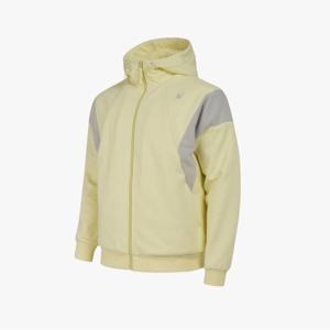 [스파이더] 공용 백 레터링 플리스 후드 집업 자켓 SPGWCNFT309UNYL