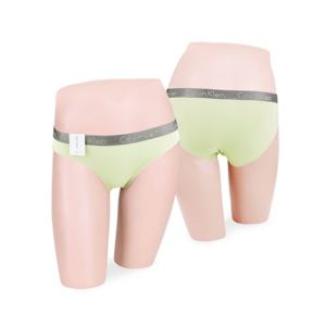 캘빈클라인 여성속옷 CK 여자 삼각팬티 스틸밴드 QD3622 라임