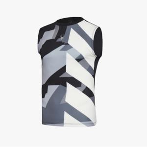 [스파이더] 남성 트레이닝 프로웹 패턴 컴프레션 슬리브 SPHPCNSL201MBLK