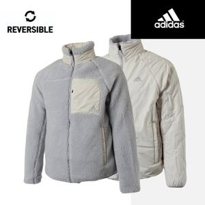 아디다스 리버시블 쉐르파 자켓(HN2078) 양면 뽀글이