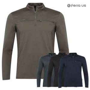 [페라어스]페라어스 남성 무지 반집업 약기모 등산셔츠 OCTW3BF5