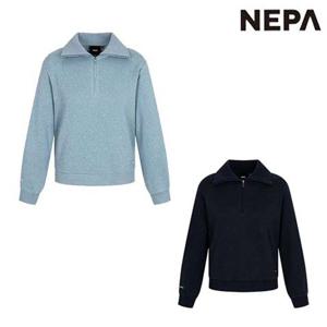 [네파]7J85442 여성 겨울 스웨터 기모 크롭 카라 집업 긴팔 티셔츠