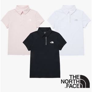 노스페이스 여성 아이스 그린 냉감 반팔 카라티 NT7PQ31 YDH