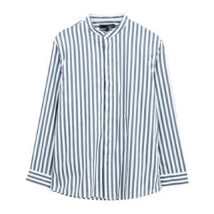 [HCONNECT] 남성 노카라 스트라이프 셔츠 (3022102040127_285)