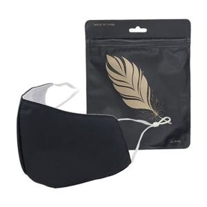 쓰기편한 면마스크  LS-B006 블랙/귀끈조절가능 (1개)