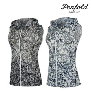 [펜폴드] PF02VJ51 여성용 전사프린트 망사 조끼