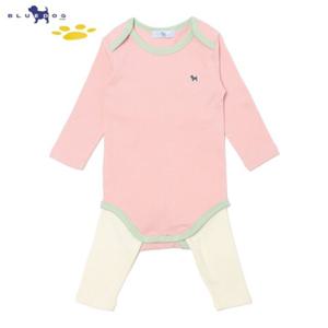 블루독베이비[hu] 24.FW (온)PK모달골지SET바디슈트 44A70-676-04 수트 가을겨울수트 배앓이방지 선물