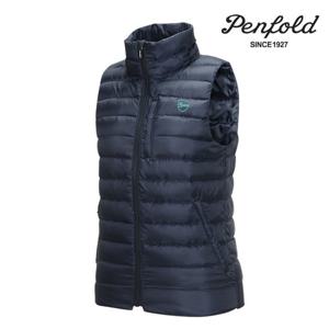 [펜폴드] PF84JV51 여성용 하이넥 구스다운 조끼 베스트