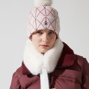 [먼싱웨어][40%OFF] 여성 2 WAY 퍼 넥 워머 화이트(MP422LWMO6)