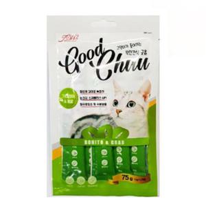 굿츄 75g 가다랑어+게살  X 5개)