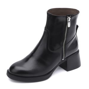 [금강제화(여성)][금강]원더스 여성 지퍼 경량 앵클 부츠 CLABOC4915WWONK1
