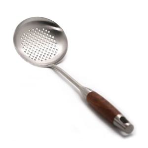 코카코 스텐 타공 국자 튀김 건더기 그물 국자 38cm