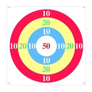 던지기 과녁판 1.5m 오재미 신발양궁 과녁 DD-12758