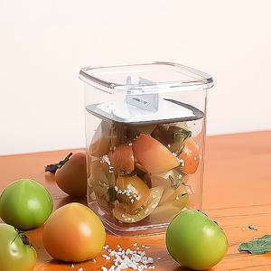 1000ml 스카이락 밀폐용기 정 3호 누름판 그레이/김치통/절임용기/김치 장아찌/밀폐용기/보관용기/반찬통