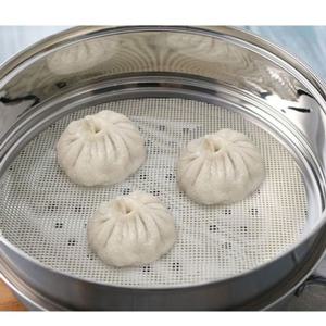 이딜리 찜판 실리콘 찜시트 만두판 찜깔판 깔개 37cm