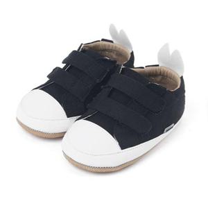 [토박스] (120-140mm) 미니위즈 위즈코튼 블랙 첫 걸음마 신발  MZKCE1TSCT11BLK