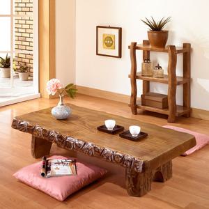 솔통판 원목 좌식테이블 230사이즈 좌탁