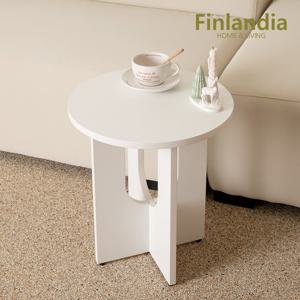 핀란디아 로엔 원형 거실 침실 사이드테이블 협탁 M