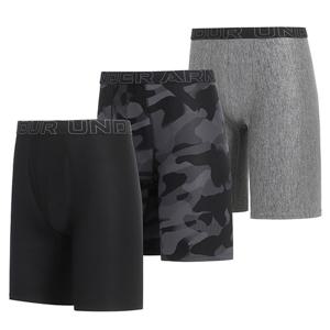 [정품] 언더아머 UA 언더웨어 테크 프린트 9인치 3팩 (1383881-001)