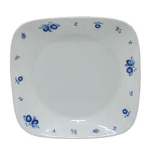 코렐 블루베리 사각접시(대)26cm 플레이팅 요리 식기 식기 주방식기 주방접시 부엌접시 심플한접시 심플접