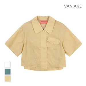 [반에이크] 카라 나일론 반팔점퍼_VB37JPMD03Z