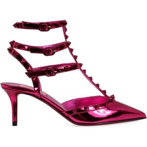 발렌티노 포인티드 토 스틸레토 힐 슬링백 3W2S0375WRP 39E