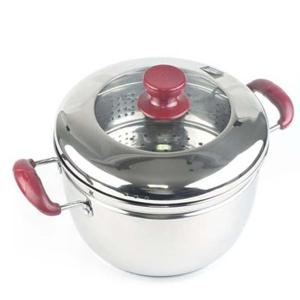 스텐 찜솥 찜냄비 찜통 찜기 만두 찜판 2단 24호 스텐찜냄비 스테인레스찜냄비 찜솥 찜기 스텐냄비 요리냄