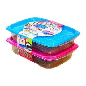 씨밀렉스 킵프리저 1.3L 4p 밀폐용기 플라스틱용기 진공밀폐용기 다용도밀폐용기 반창통