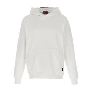 구찌 웹 코튼 저지 스웨트셔츠 814900XJG2U9074 WHITE