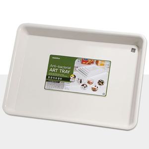 화이트4호 그릇쟁반 니드코 그릇 아트 트레이 사각쟁