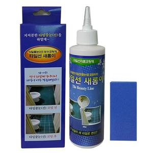타일줄눈 백색 보수코팅제 타일선 새롬이 줄눈수리 줄눈보수 보수펜 줄눈펜 타일보수재 타일보수펜 타일줄