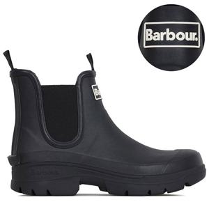 바버 블랙 님버스 웰링턴 첼시 레인 부츠 NIMBUS MRF0028 MRF BK31