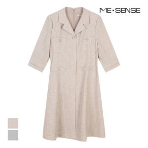 [미센스] A라인 벨티드 원피스_MB44OPM102A