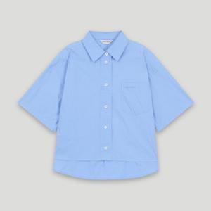 [코데즈컴바인] 레터링자수 포인트 반팔셔츠 (CKB-SH507W4)