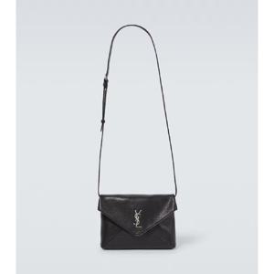 생로랑 Cassandre Envelope 레더 메신저 백 P00975809