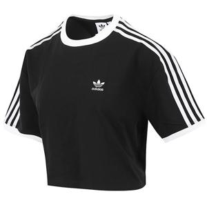[정품] 아디다스 W 아디컬러 3스트라이프 루즈 크롭 티 (JC8149)