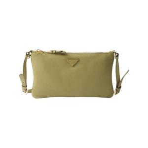 프라다 레더 파우치 피스타치오 그린 1BC238-2CYS-F0362