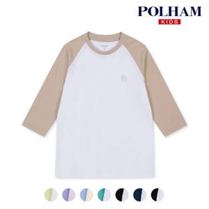 [폴햄키즈][폴햄키즈] 공용 코튼 30수 라글란 7부티_PKD2TS3810