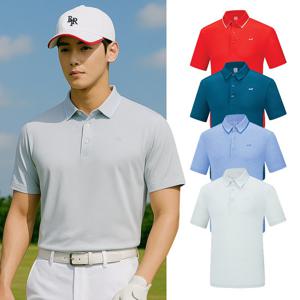 비티알 남성 골프웨어 여름 반팔 하이쿨 카라 티셔츠 BSC054UT1M