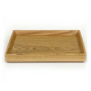 나무 컵받침 미니 쟁반 트레이 18.5x14.5cm 2호 원목