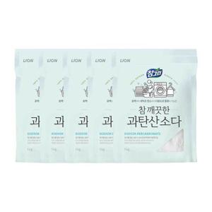 [라이온코리아]참그린 참 깨끗한 과탄산소다 1kg 5개